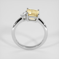 2.51 Ct. Yellow Sapphire Ring, Platinum 950 3