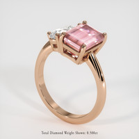 2.24 Ct. Gemstone Ring, 14K Rose Gold 2