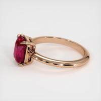 2.31 Ct. Ruby Ring, 14K Rose Gold 4