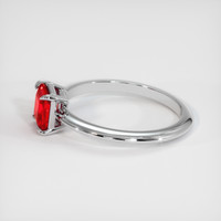 1.27 Ct. Ruby Ring, 10K White Gold 4