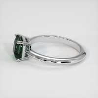 2.52 Ct. Sapphire Ring, 14K White Gold 4