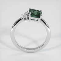 2.52 Ct. Sapphire Ring, 18K White Gold 3