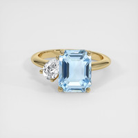 2.84 Ct. Gemstone Ring, 14K Yellow Gold 1