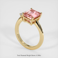 2.86 Ct. Gemstone Ring, 14K Yellow Gold 2