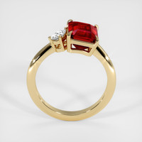 3.18 Ct. Ruby Ring, 14K Yellow Gold 3