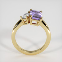 2.57 Ct. Sapphire Ring, 14K Yellow Gold 3