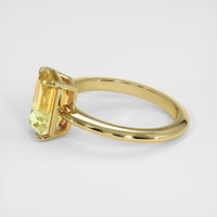 2.63 Ct. Bi Color Sapphire Ring, 14K Yellow Gold 4