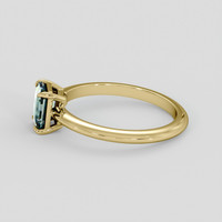 1.06 Ct. Bi Color / Parti Sapphire Ring, 14K Yellow Gold 4