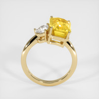 8.04 Ct. Yellow Sapphire Ring, 14K Yellow Gold 3