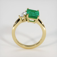 2.36 Ct. Emerald Ring, 18K Yellow Gold 3