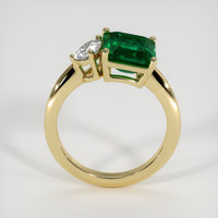 2.75 Ct. Emerald Ring, 18K Yellow Gold 3