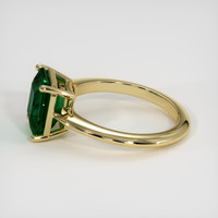 2.75 Ct. Emerald Ring, 18K Yellow Gold 4