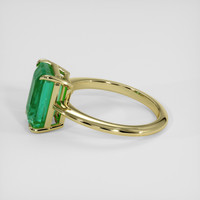 3.25 Ct. Emerald Ring, 18K Yellow Gold 4