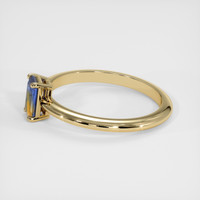 0.82 Ct. Bi Color Sapphire Ring, 18K Yellow Gold 4