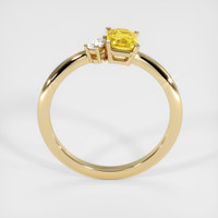 1.30 Ct. Yellow Sapphire Ring, 18K Yellow Gold 3