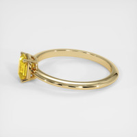 1.30 Ct. Yellow Sapphire Ring, 18K Yellow Gold 4