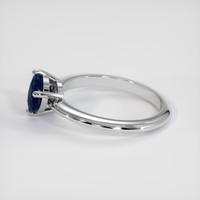 1.00 Ct. Blue Sapphire Ring, Platinum 950 4