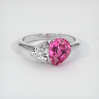 2.19 Ct. Sapphire Ring, Platinum 950 1