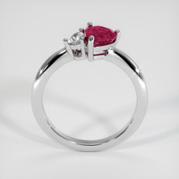 0.93 Ct. Ruby Ring, Platinum 950 3