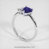 1.04 Ct. Sapphire Ring, Platinum 950 2