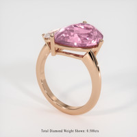 5.33 Ct. Gemstone Ring, 14K Rose Gold 2