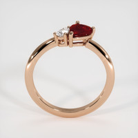 1.01 Ct. Ruby Ring, 14K Rose Gold 3