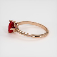 1.66 Ct. Ruby Ring, 14K Rose Gold 4