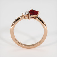 1.01 Ct. Ruby Ring, 18K Rose Gold 3