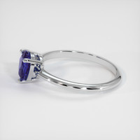 1.04 Ct. Sapphire Ring, 14K White Gold 4