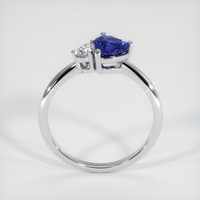 1.04 Ct. Sapphire Ring, 18K White Gold 3