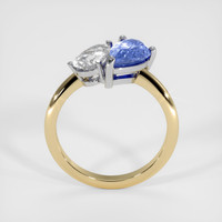 1.52 Ct. Blue Sapphire Ring, 18K White & Yellow 3