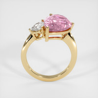 5.33 Ct. Pink Tourmaline Ring, 10K Yellow Gold 3