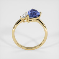 2.00 Ct. Blue Sapphire Ring, 10K Yellow Gold 3