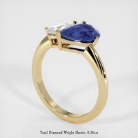 1.97 Ct. Sapphire Ring, 14K Yellow Gold 2