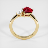 2.04 Ct. Ruby Ring, 14K Yellow Gold 3