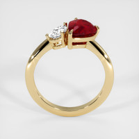 2.07 Ct. Ruby Ring, 14K Yellow Gold 3
