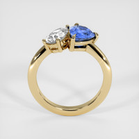 1.33 Ct. Blue Sapphire Ring, 14K Yellow Gold 3