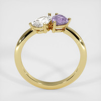 0.73 Ct. Sapphire Ring, 14K Yellow Gold 3