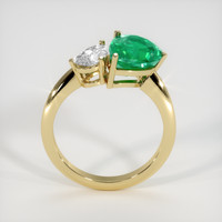 2.52 Ct. Emerald  Ring - 18K Yellow Gold