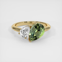 2.03 Ct. Gemstone Ring, 18K Yellow Gold 1