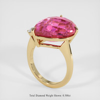 11.33 Ct. Gemstone Ring, 18K Yellow Gold 2