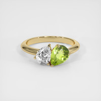 0.90 Ct. Gemstone Ring, 18K Yellow Gold 1