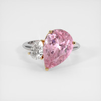 5.33 Ct. Gemstone Ring, 14K Yellow & White 1