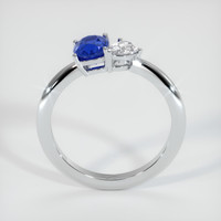 1.02 Ct. Blue Sapphire Ring, Platinum 950 3