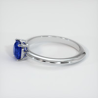 1.02 Ct. Blue Sapphire Ring, Platinum 950 4