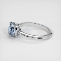 2.25 Ct. Bi Color Sapphire Ring, Platinum 950 4
