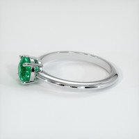 1.18 Ct. Emerald Ring, Platinum 950 4