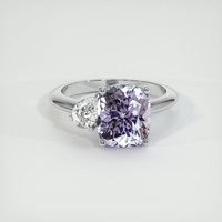 3.66 Ct. Gemstone Ring, Platinum 950 1