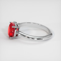 1.54 Ct. Ruby Ring, Platinum 950 4