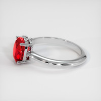 1.44 Ct. Ruby Ring, Platinum 950 4